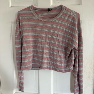 M wild fable multicolor striped long sleeve